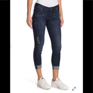 Kut from the Kloth “Amy” Ankle Straight Leg Jeans